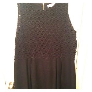 Black Fit and Flare Dress